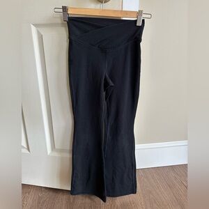 High-Waist Black Yoga Pants